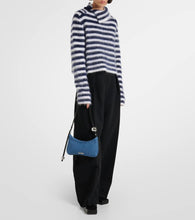 Jacquemus Le Bisou Perle denim shoulder bag