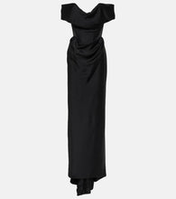 Vivienne Westwood Nova Cocotte cr√É¬™pe satin gown