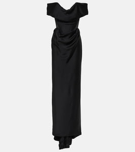 Vivienne Westwood Nova Cocotte cr√É¬™pe satin gown