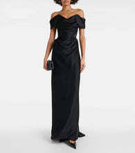 Vivienne Westwood Nova Cocotte cr√É¬™pe satin gown