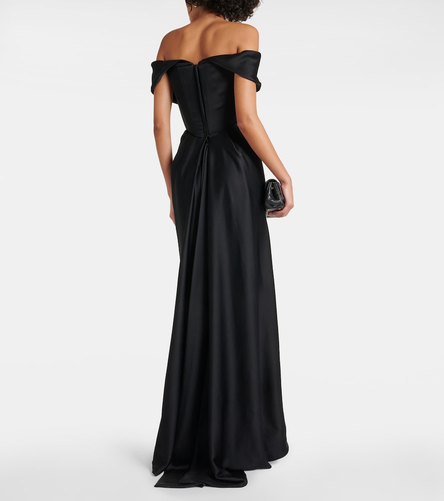 Vivienne Westwood Nova Cocotte  satin gown