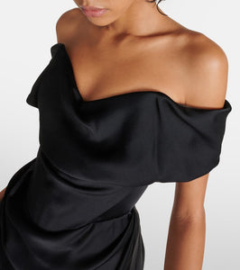 Vivienne Westwood Nova Cocotte cr√É¬™pe satin gown