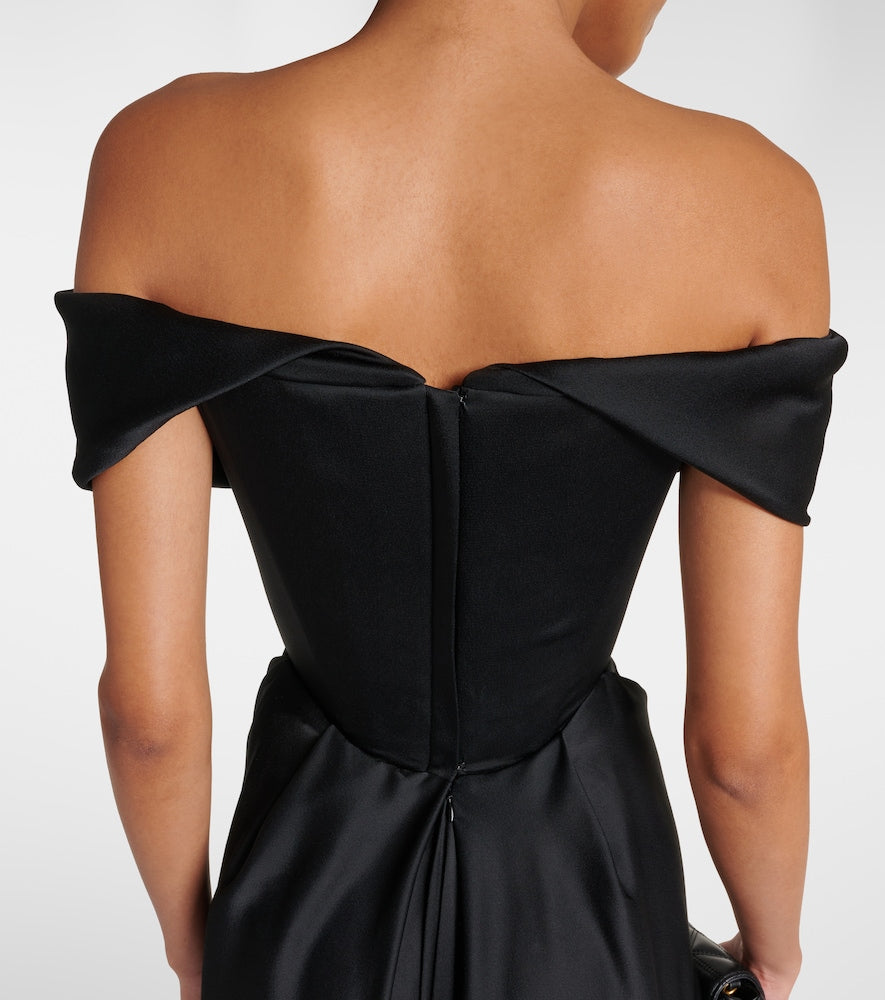 Vivienne Westwood Nova Cocotte  satin gown