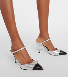 Malone Souliers Blythe 80 leather mules
