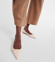 Malone Souliers Jhene leather ballet flats