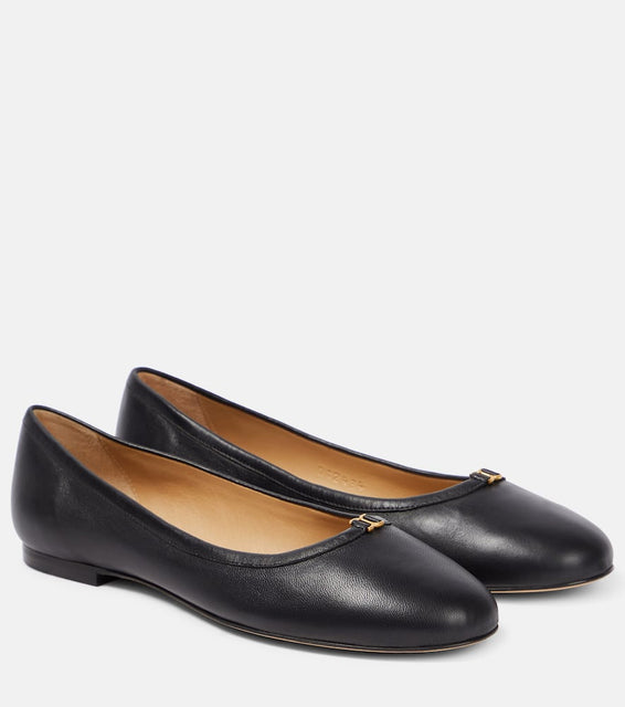 Chloe Marcie leather ballet flats