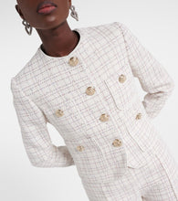 Elie Saab Embellished tweed jacket