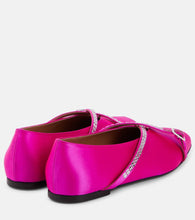D'Accori Cara satin ballet flats