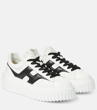Hogan H-Stripes leather sneakers - Hogan H-Stripes 皮革运动鞋