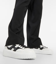 Hogan H-Stripes leather sneakers