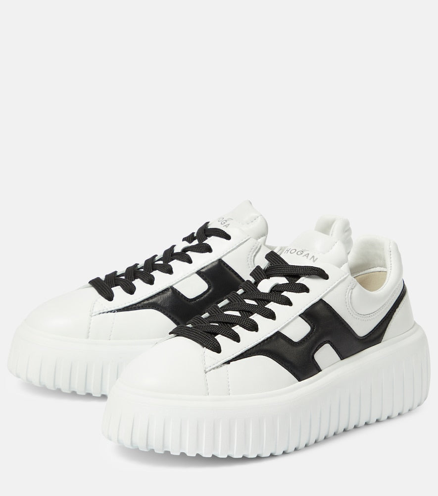 Hogan H-Stripes leather sneakers
