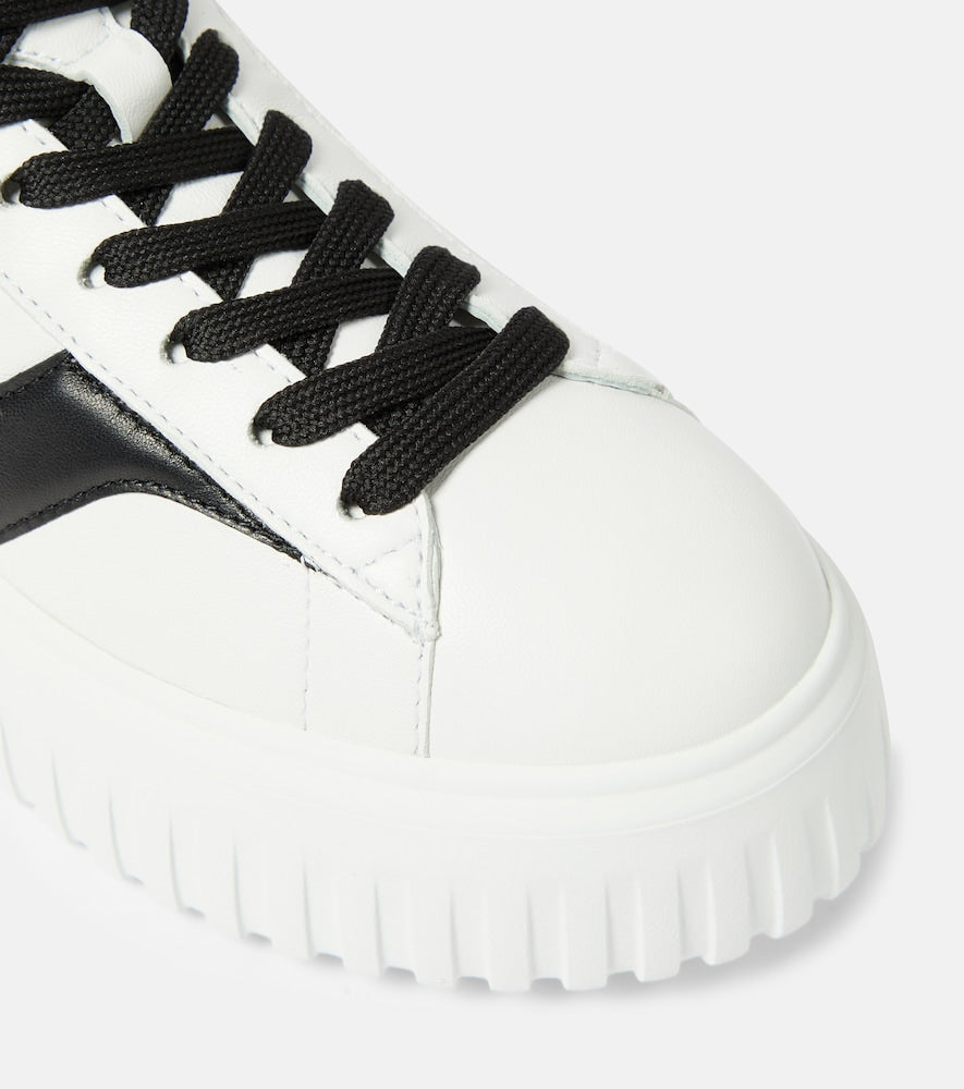 Hogan H-Stripes leather sneakers