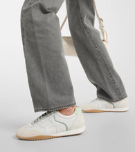 Hogan Olympia-Z leather and suede sneakers