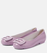 Hogan H661 leather ballet flats