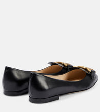 Tod's Kate leather ballet flats