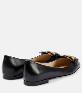 Tod's Kate leather ballet flats