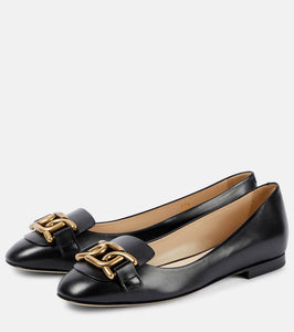 Tod's Kate leather ballet flats