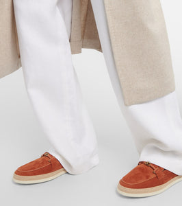 Tod's Gomma suede moccasins