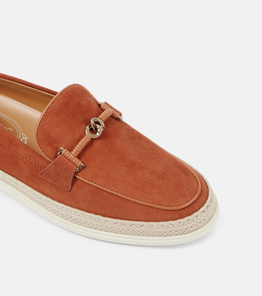 Tod's Gomma suede moccasins