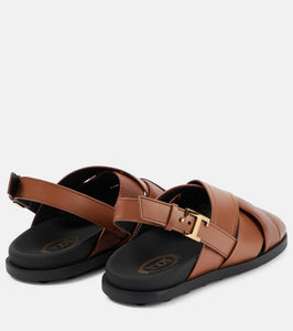 Tod's Woven leather sandals