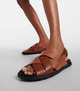 Tod's Woven leather sandals