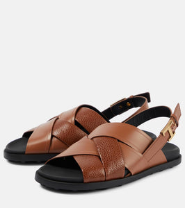 Tod's Woven leather sandals