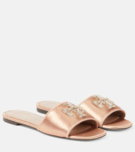 Tory Burch Miller crystal-embellished slides - Tory Burch Miller 水晶装饰拖鞋
