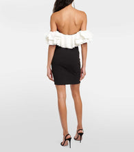 Staud Kiara off-shoulder ruffled minidress