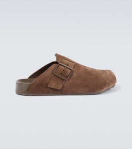 Balenciaga Sunday suede mules