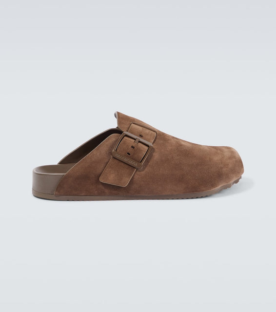 Balenciaga Sunday suede mules