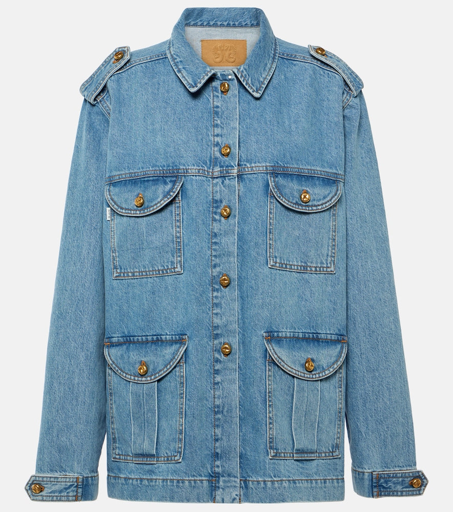 Blaze Milano Sahariana oversized denim jacket - Blaze Milano Sahariana 超大牛仔夹克