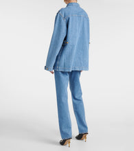 Blaze Milano Sahariana oversized denim jacket
