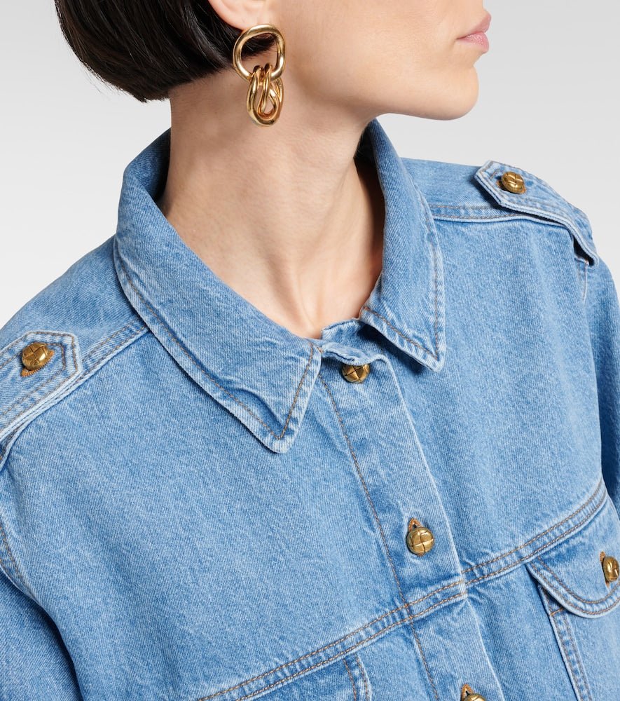 Blaze Milano Sahariana oversized denim jacket