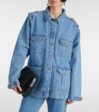 Blaze Milano Sahariana oversized denim jacket