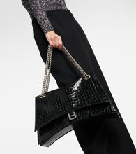 Balenciaga Crush Large leather shoulder bag