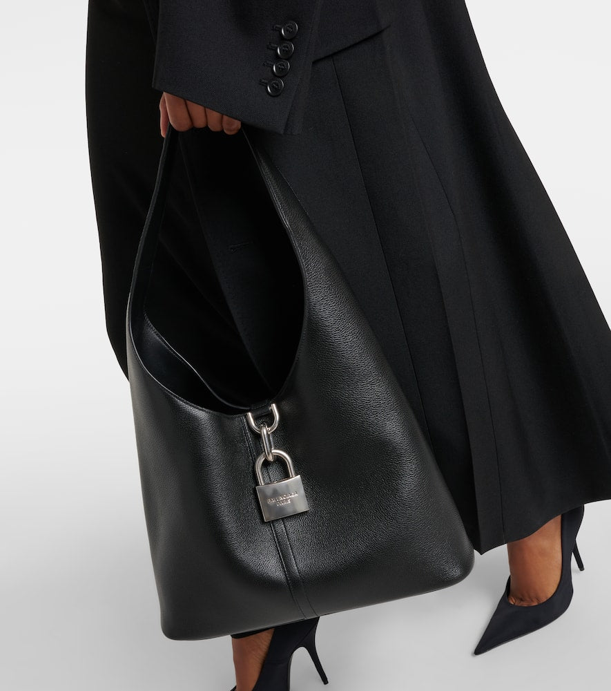 Balenciaga Locker North-South Medium leather shoulder bag