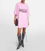 Balenciaga Cagole 90 leather knee-high boots