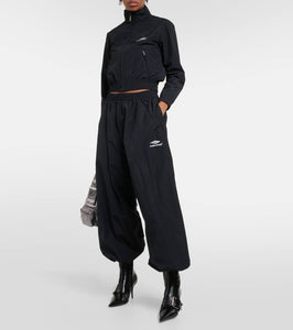 Balenciaga Knife 80 leather ankle boots