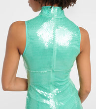 David Koma Halterneck sequined gown