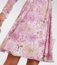 Giambattista Valli Printed silk georgette minidress