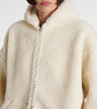 Balenciaga Outerwear faux-shearling hoodie