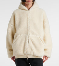 Balenciaga Outerwear faux-shearling hoodie
