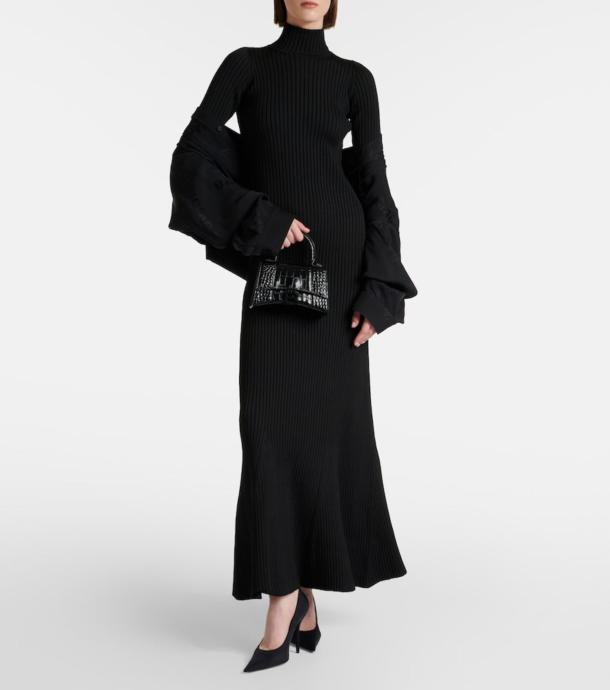 Balenciaga Silk-blend maxi dress