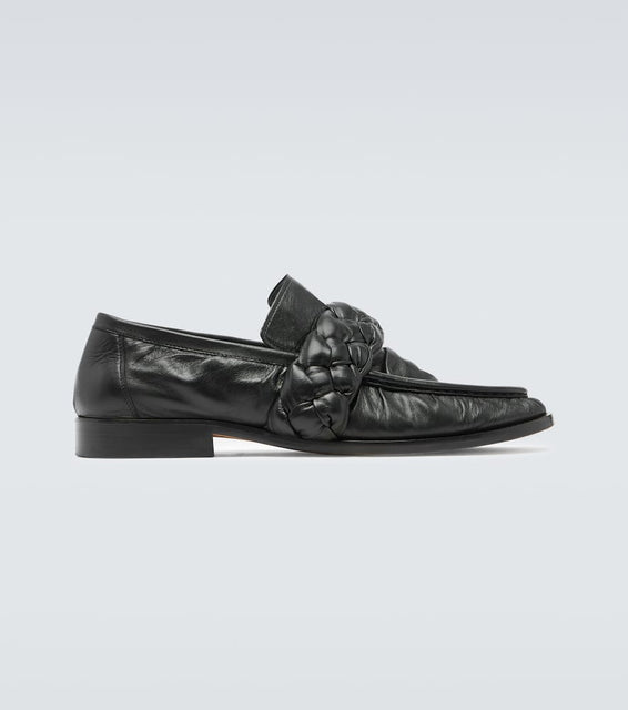 Bottega Veneta Astaire leather loafers