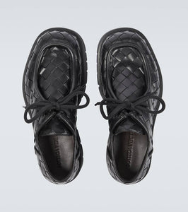 Bottega Veneta Haddock leather Derby shoes