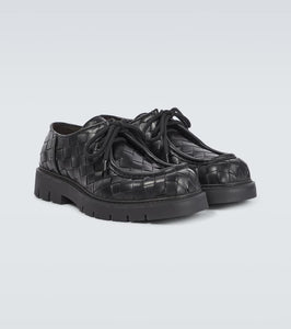 Bottega Veneta Haddock leather Derby shoes