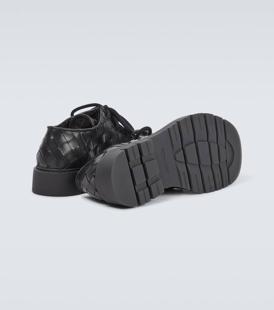 Bottega Veneta Haddock leather Derby shoes