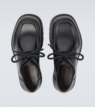 Bottega Veneta Haddock leather Derby shoes