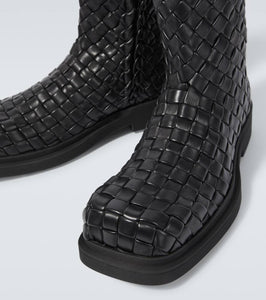 Bottega Veneta Ben leather ankle boots