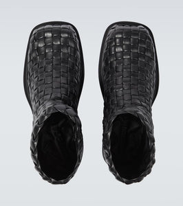 Bottega Veneta Ben leather ankle boots